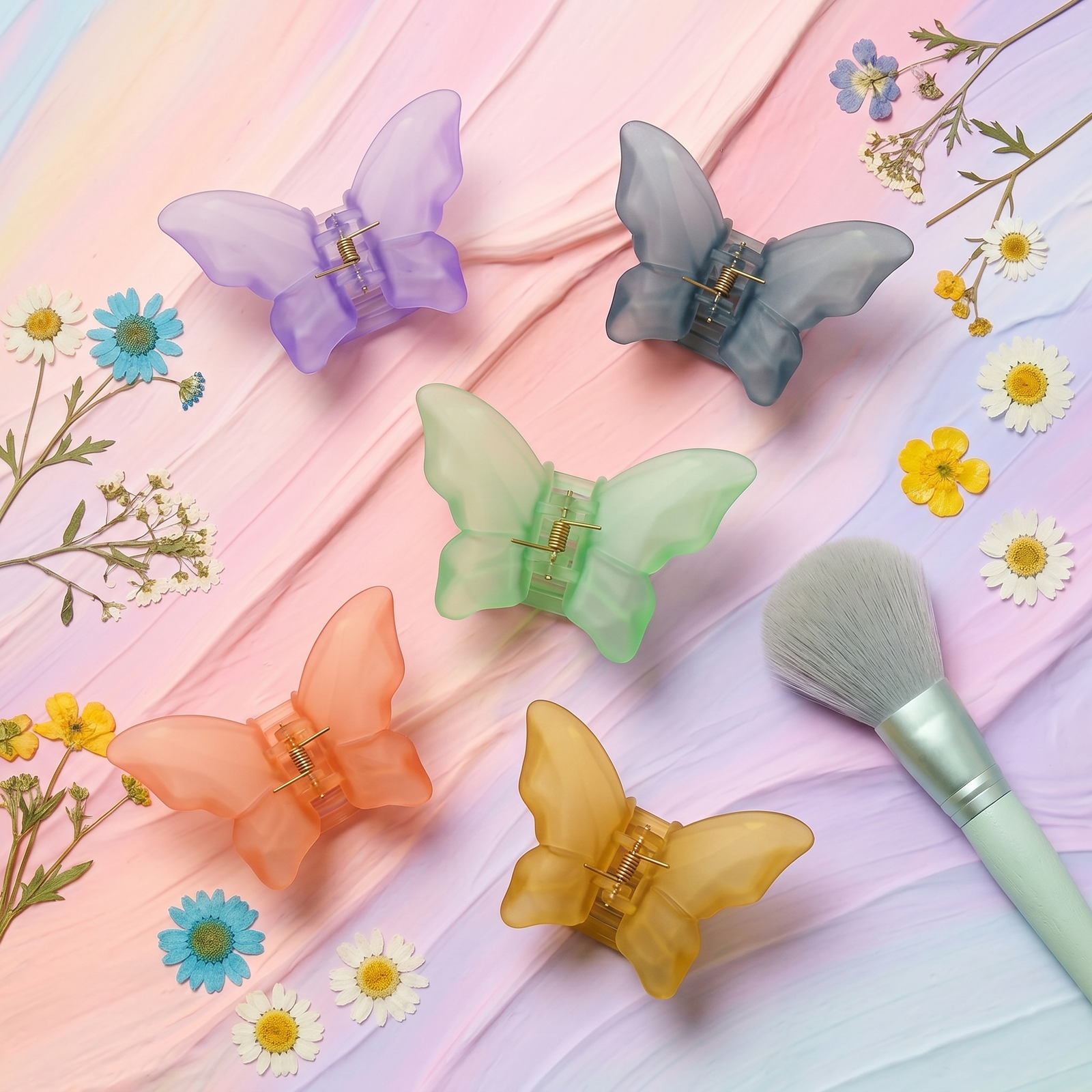 MFH111 Matte Butterfly Claw Clip - Image 1
