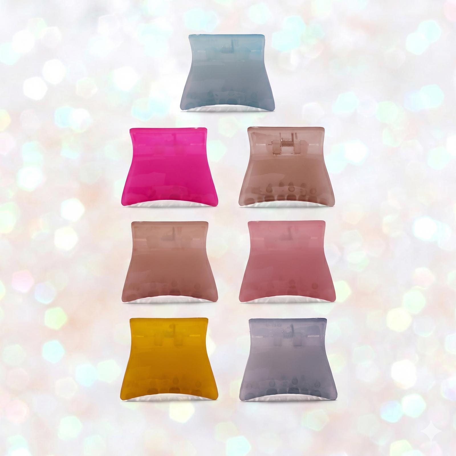 MH1212 Minimalist Square Hair Claw Clip - Image 1