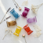 Translucent Tulip Claw Clip