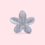 Gingham Flower Claw Clip - Image 2