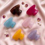 Triangular Jelly Claw Clips