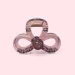 Frosted Elegance Bow Claw Clip - Image 5