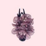 Organza flower hair clips - Image 7