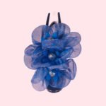 Organza flower hair clips - Image 9